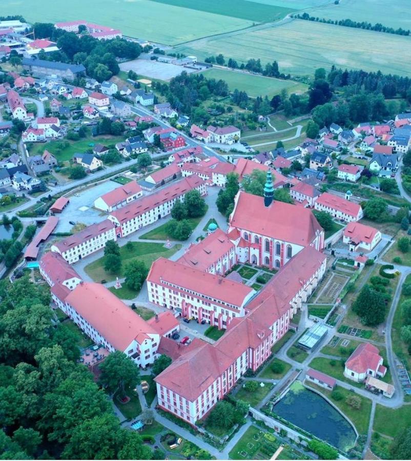 Ferienwohnung Klosterblick in der Oberlausitz Panschwitz-Kuckau Exterior foto